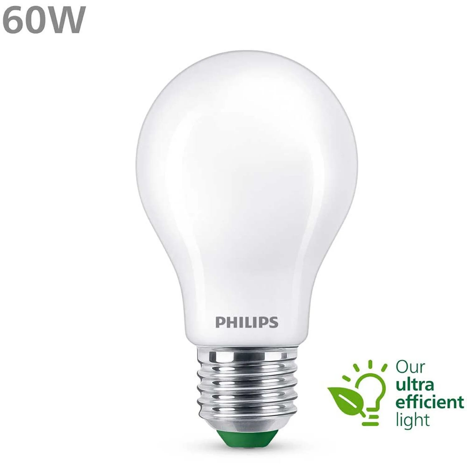 Philips LED-Leuchtmittel Standard Matt Warmweiss E27 / 60 W / 3'000 K / 840 Lm 1 Philips LED-Leuchtmittel Standard Matt Warmweiss E27 / 60 W / 3'000 K / 840 Lm
