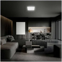 Brilo LED-Deckenleuchte Lino Matt Chrom 1 X LED / 15 W -Lampen & Leuchten affär 566570 4