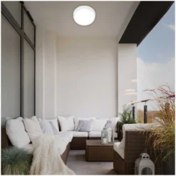 Brilo LED-Aussenleuchte Hagen Weiss Ø 270 Mm / 1 X LED / 24 W 8 Brilo LED-Aussenleuchte Hagen Weiss Ø 270 Mm / 1 X LED / 24 W -Lampen & Leuchten affär 566579 4