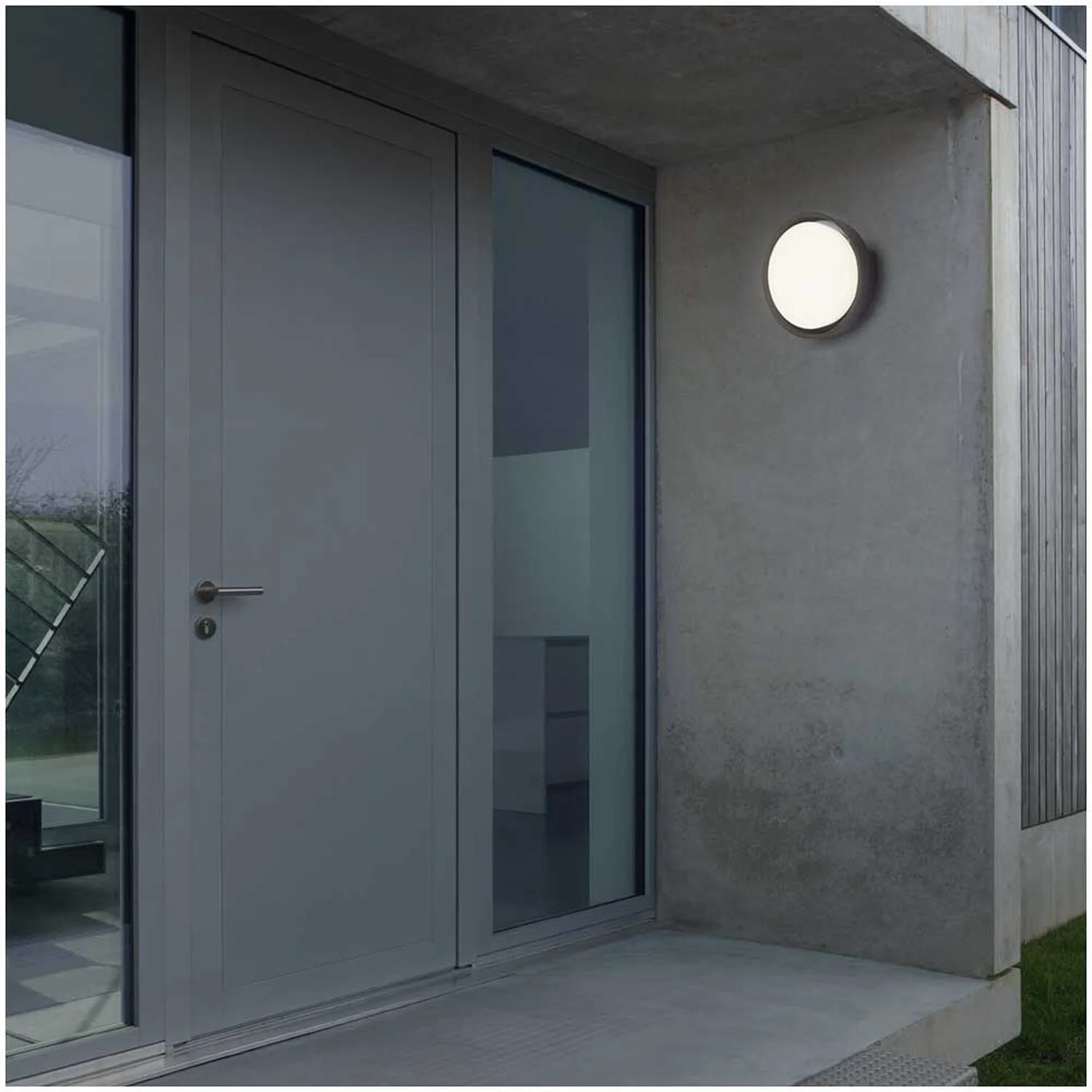 Brilo LED-Aussenleuchte Genua IP44 Schwarz Ø 220 Mm / 1 X LED / 18 W 3 Brilo LED-Aussenleuchte Genua IP44 Schwarz Ø 220 Mm / 1 X LED / 18 W – Bild 3