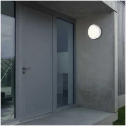 Brilo LED-Aussenleuchte Genua Weiss Ø 220 Mm / 1 X LED / 18 W -Lampen & Leuchten affär 566581 3