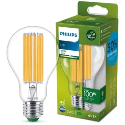 Philips LED-Leuchtmittel Standard Klar Weiss E27 / 100 W / 3'000 K / 1'535 Lm -Lampen & Leuchten affär 567627 3