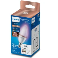 Philips Smart-LED Kerze Tunable White And Color Dimmbar E14 / 40 W / 470 Lm -Lampen & Leuchten affär 567745 2