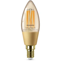Philips Smart-LED Kerze Filament Amber Dimmbar E14 / 25 W / 370 Lm