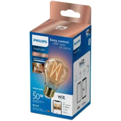 Philips Smart-LED Standard Filament Amber Dimmbar E27 / 50 W / 640 Lm -Lampen & Leuchten affär 567752 2