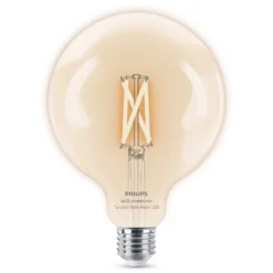 Philips Smart-LED Globe G125 Filament Klar Dimmbar E27 / 60 W / 806 Lm