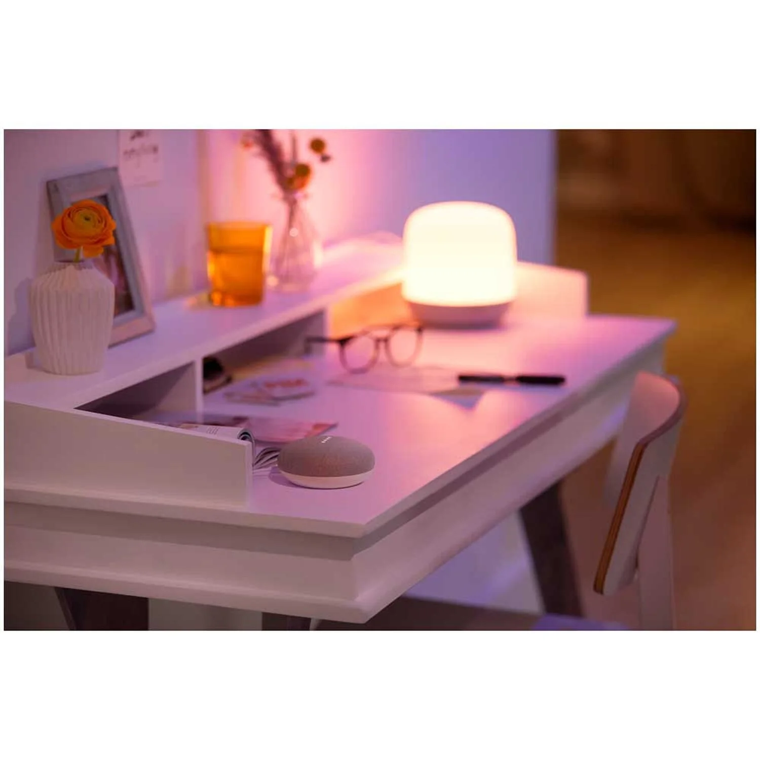 WiZ LED-Tischleuchte Hero White And Color Dimmbar Weiss 620 Lm 5 WiZ LED-Tischleuchte Hero White And Color Dimmbar Weiss 620 Lm – Bild 5