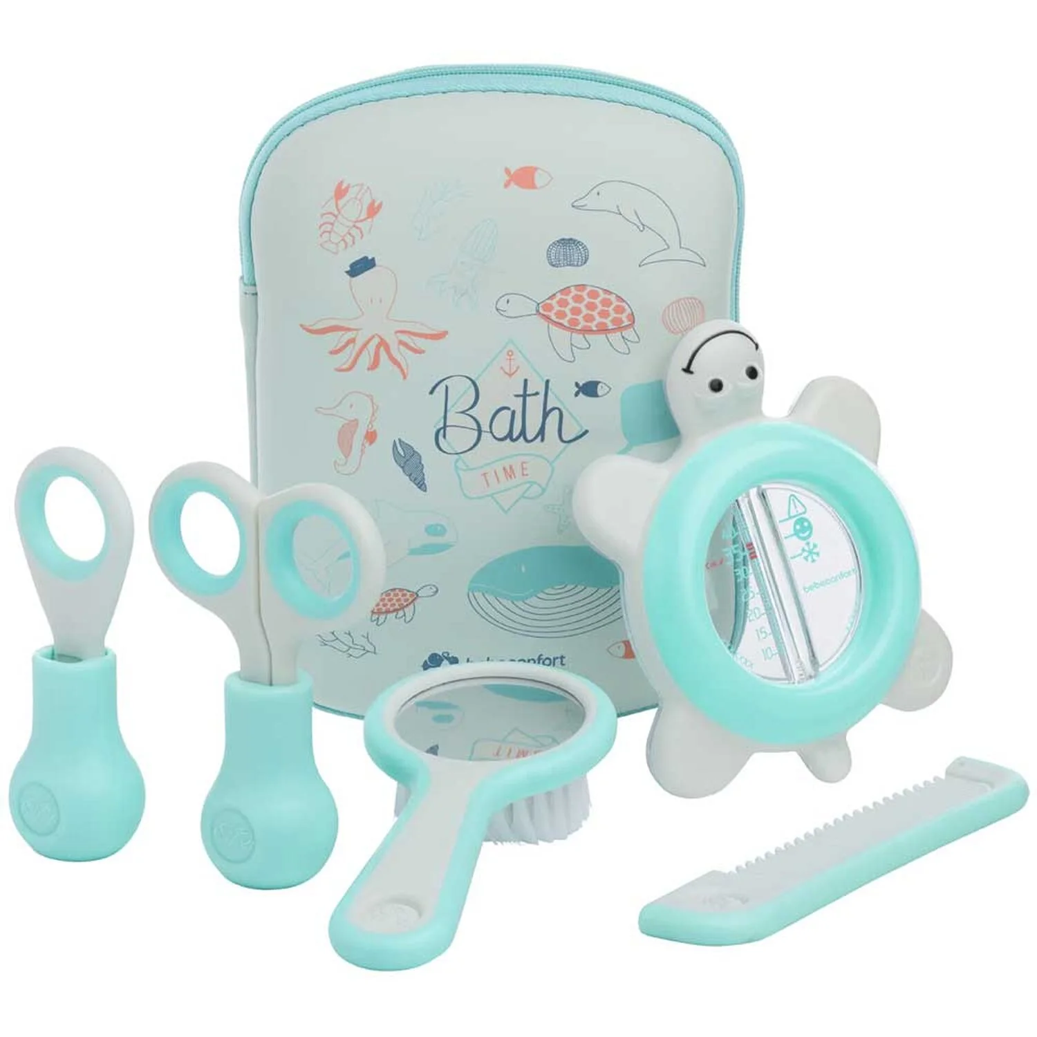 Bebeconfort Baby-Pflege-Set Water World Mit Kompaktem Etui 1 Bebeconfort Baby-Pflege-Set Water World Mit Kompaktem Etui