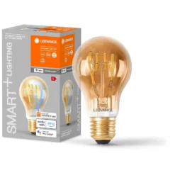 Ledvance Smart WiFi LED-Leuchtmittel Klassik-A Gold E27 / 6 W / 470 Lm -Lampen & Leuchten affär 568321 2