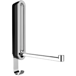 Wenko Klapphaken Premium Sigma Nachtschwarz Höhe 18 Cm