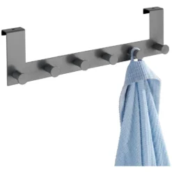 Wenko Türgarderobenleiste Celano Mit 6 Haken Stahl Grau Breite 39 Cm -Lampen & Leuchten affär 569879 3