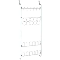 Wenko Tür-Organizer Chrom Glänzend (HxBxT) 150,5 X 59 X 18,5 Cm