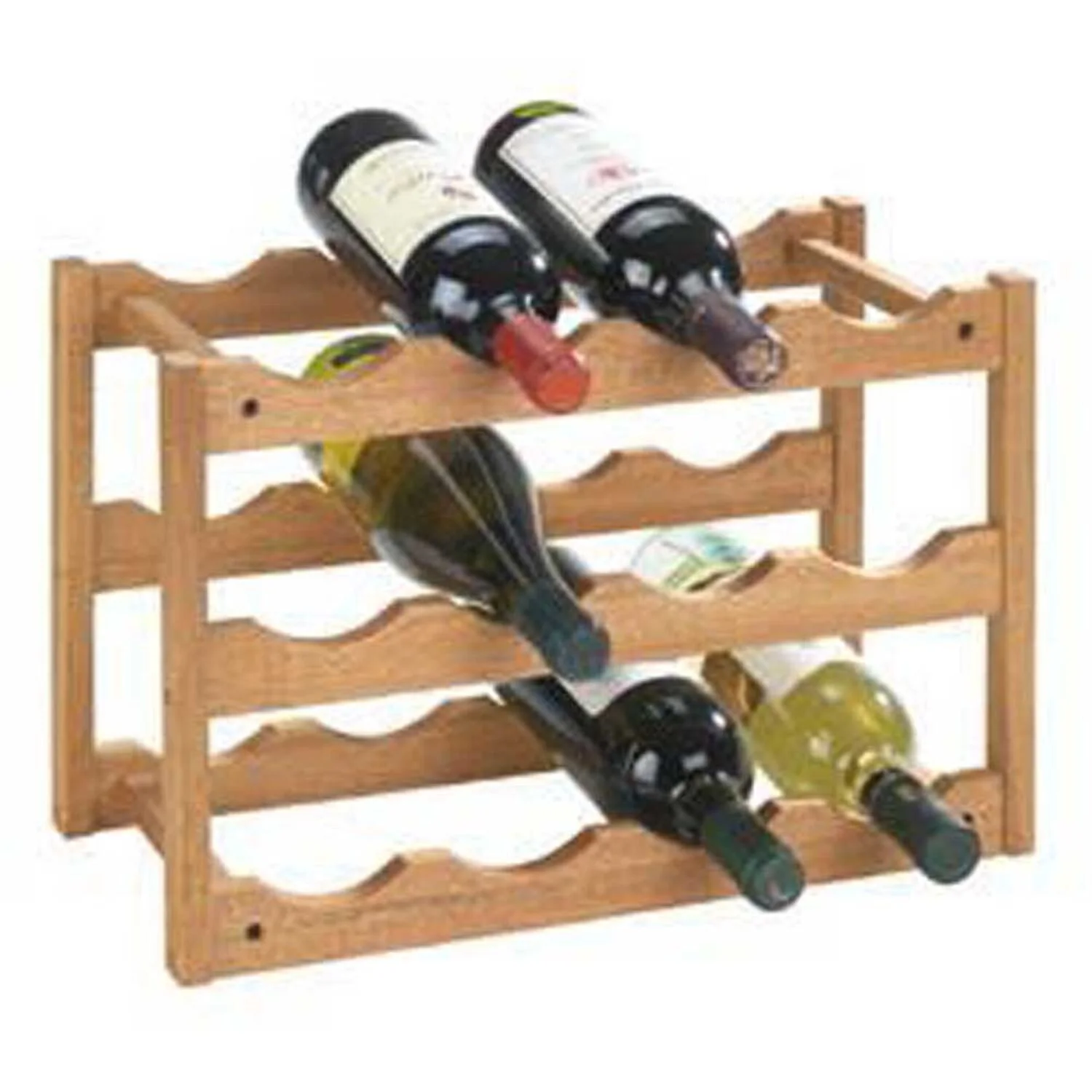 Wenko Weinregal Norway 12 Flaschen Walnussholz 1 Wenko Weinregal Norway 12 Flaschen Walnussholz