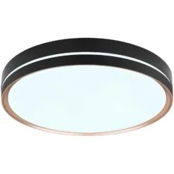 Globo LED-Deckenleuchte Manni 1-flammig Schwarz 40 W / 1'850 Lm -Lampen & Leuchten affär 570512 7