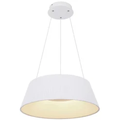 Globo LED-Hängeleuchte Crotone 1-flammig Weiss 45 W / 1'900 Lm