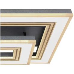 Globo LED-Deckenleuchte Jack 1-flammig Weiss Eckig 56 W / 2'420 Lm -Lampen & Leuchten affär 570528 5