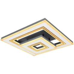 Globo LED-Deckenleuchte Jack 1-flammig Weiss Eckig 56 W / 2'420 Lm -Lampen & Leuchten affär 570528 6