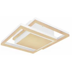 Globo LED-Deckenleuchte Squares 1-flammig Weiss 22 W / 1'200 Lm -Lampen & Leuchten affär 570534 8