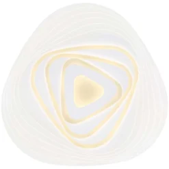 Globo LED-Deckenleuchte Jocelyn 1-flammig Weiss 40 W / 3'300 Lm 12 Globo LED-Deckenleuchte Jocelyn 1-flammig Weiss 40 W / 3'300 Lm -Lampen & Leuchten affär 570537 4