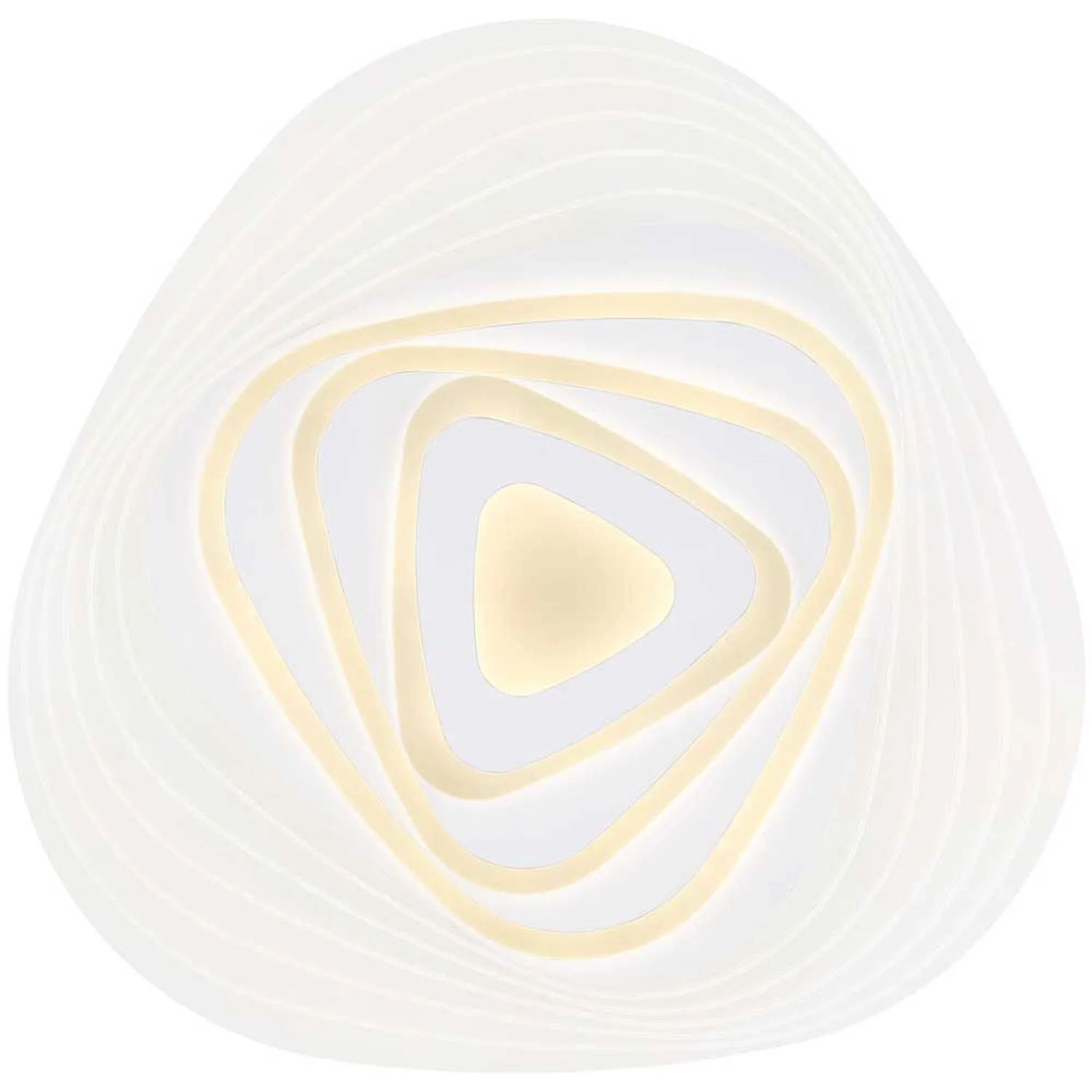 Globo LED-Deckenleuchte Jocelyn 1-flammig Weiss 40 W / 3'300 Lm 4 Globo LED-Deckenleuchte Jocelyn 1-flammig Weiss 40 W / 3'300 Lm – Bild 4