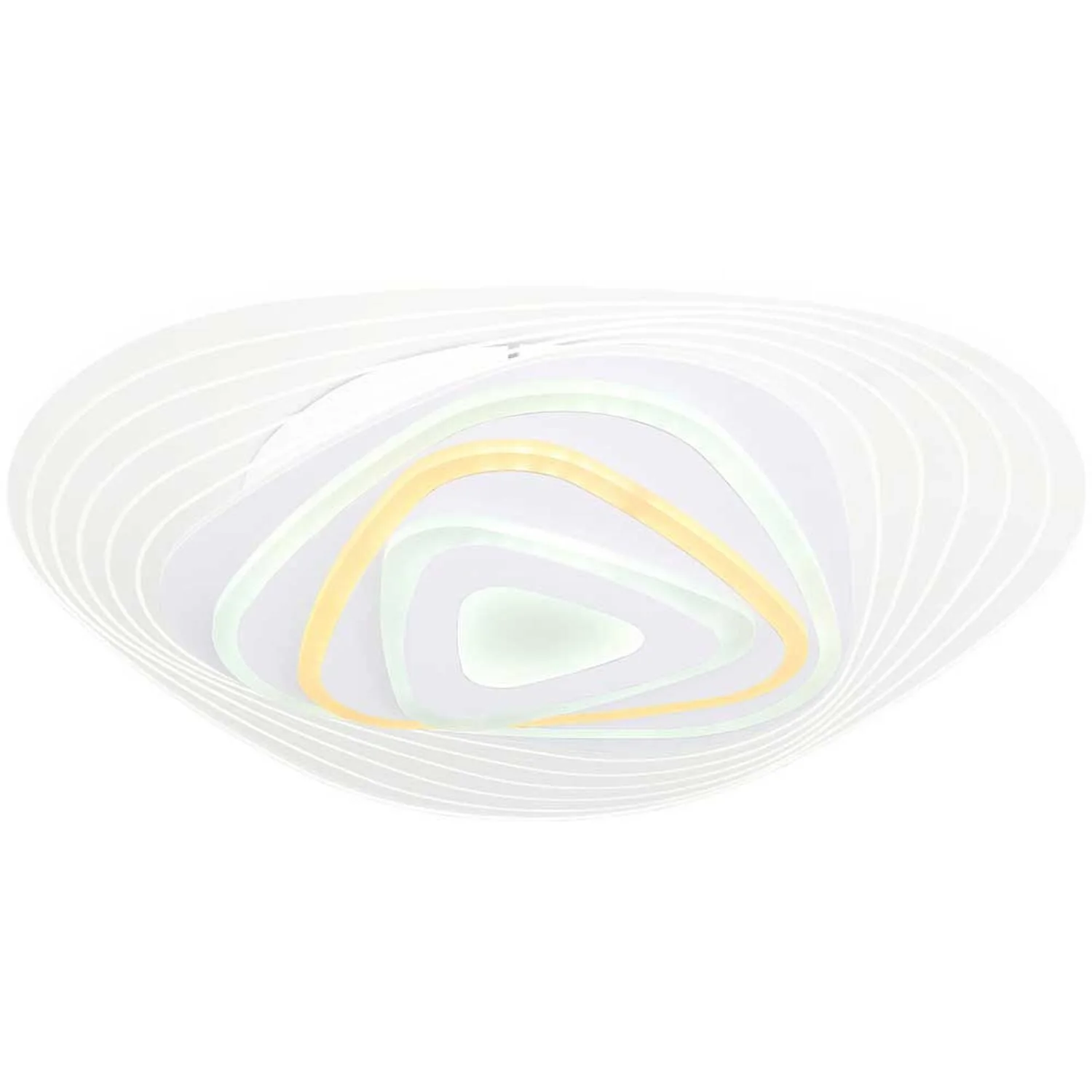 Globo LED-Deckenleuchte Jocelyn 1-flammig Weiss 40 W / 3'300 Lm 6 Globo LED-Deckenleuchte Jocelyn 1-flammig Weiss 40 W / 3'300 Lm – Bild 6