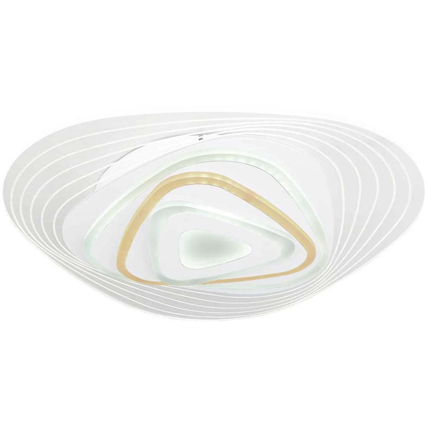 Globo LED-Deckenleuchte Jocelyn 1-flammig Weiss 40 W / 3'300 Lm 8 Globo LED-Deckenleuchte Jocelyn 1-flammig Weiss 40 W / 3'300 Lm – Bild 8