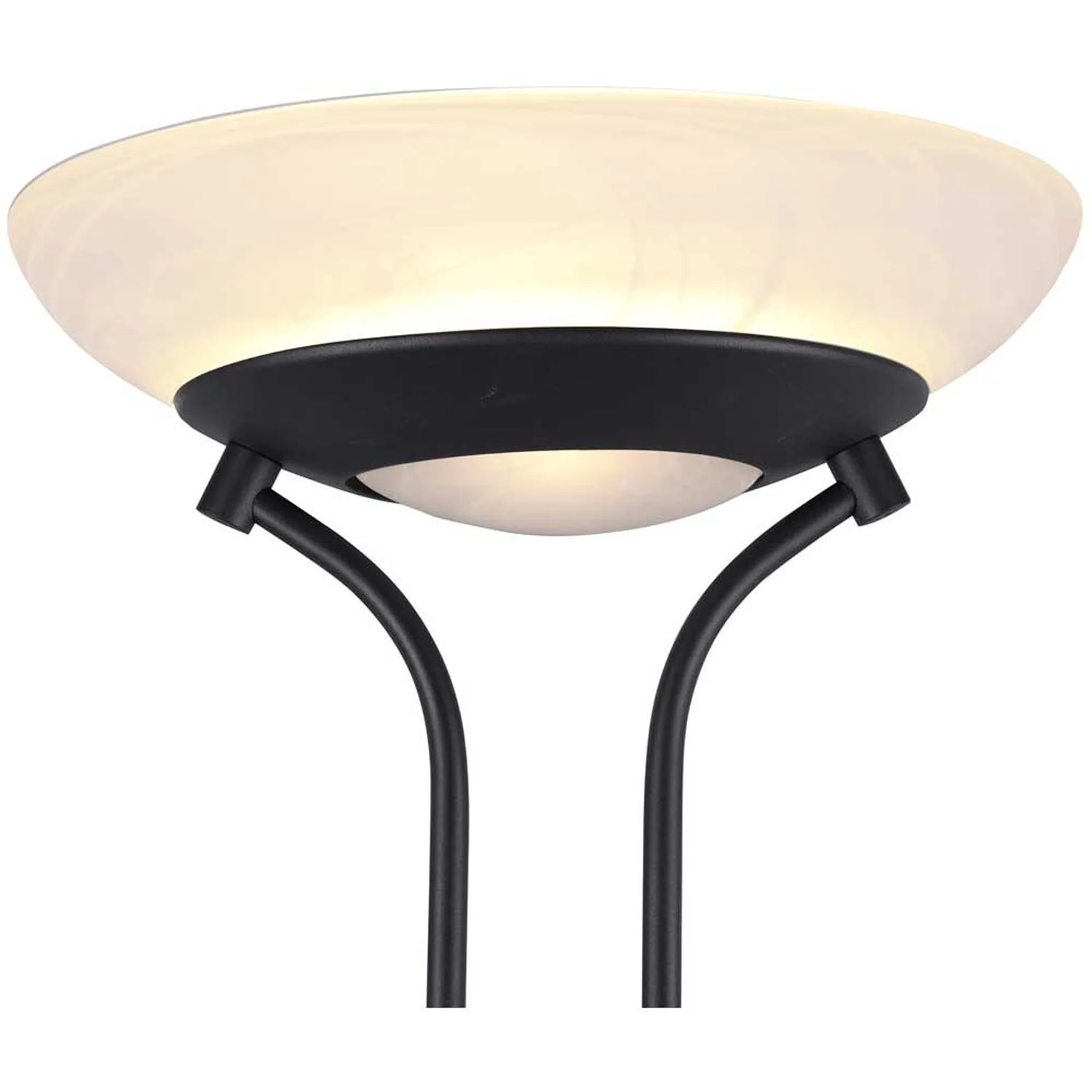 Reality LED-Stehleuchte Orsan Matt Schwarz / Alabaster 28 W / 6 W / 3'200 Lm / 600 Lm 3 Reality LED-Stehleuchte Orsan Matt Schwarz / Alabaster 28 W / 6 W / 3'200 Lm / 600 Lm – Bild 3