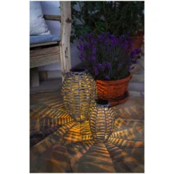 Eglo LED-Solar-Tischleuchte Grau Ø 16 Cm / 0,06 W 5 Eglo LED-Solar-Tischleuchte Grau Ø 16 Cm / 0,06 W -Lampen & Leuchten affär 571567 3