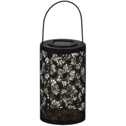 Eglo LED-Solar-Tischleuchte Brüniert-Schwarz-Gold 0,03 W