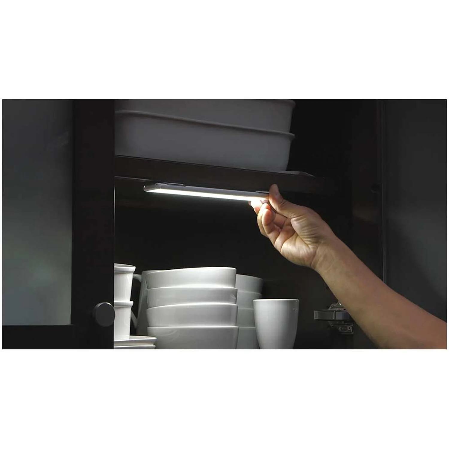 Handy Lux LED-Leiste Slim Bright (HxBxT) 26,4 X 2,2 X 14,8 Cm 2 Handy Lux LED-Leiste Slim Bright (HxBxT) 26,4 X 2,2 X 14,8 Cm – Bild 2