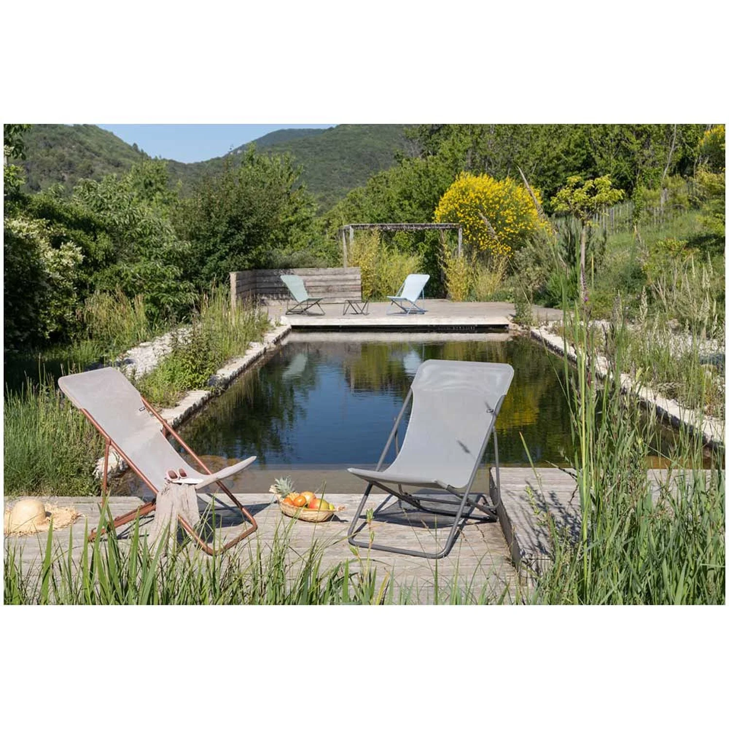 Lafuma Mobilier Liegestuhl Maxi Transat Batyline® CB Canyon 5 Lafuma Mobilier Liegestuhl Maxi Transat Batyline® CB Canyon – Bild 5