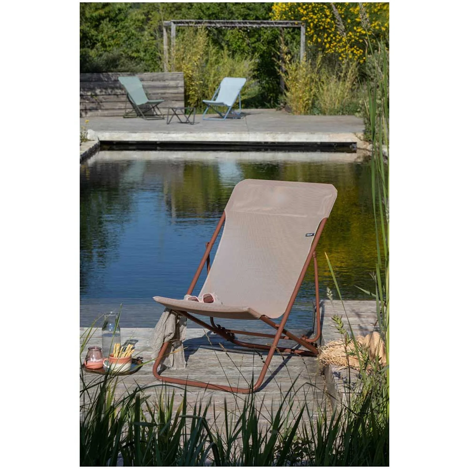 Lafuma Mobilier Liegestuhl Maxi Transat Batyline® CB Canyon 6 Lafuma Mobilier Liegestuhl Maxi Transat Batyline® CB Canyon – Bild 6