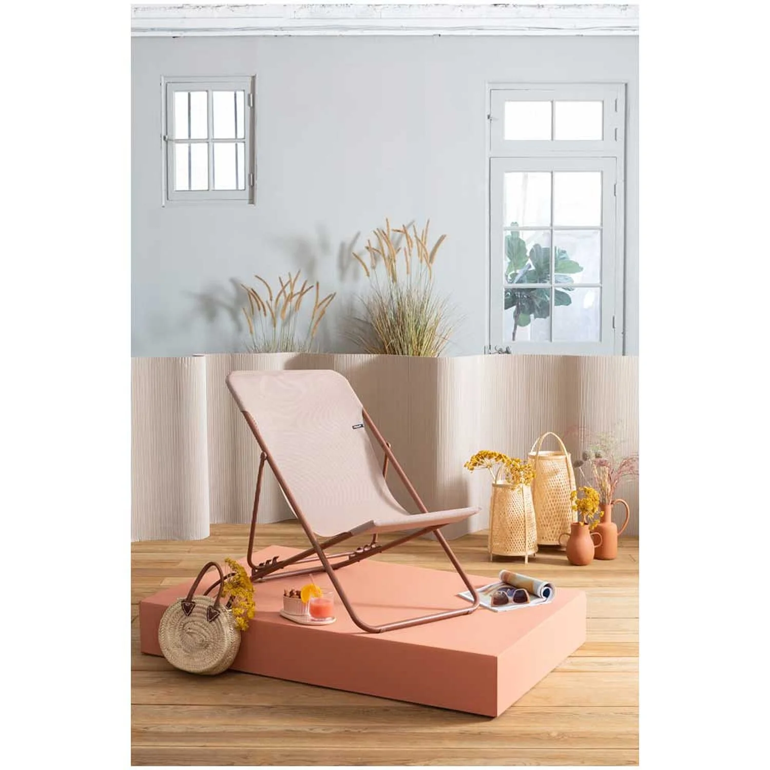 Lafuma Mobilier Liegestuhl Maxi Transat Batyline® CB Canyon 7 Lafuma Mobilier Liegestuhl Maxi Transat Batyline® CB Canyon – Bild 7