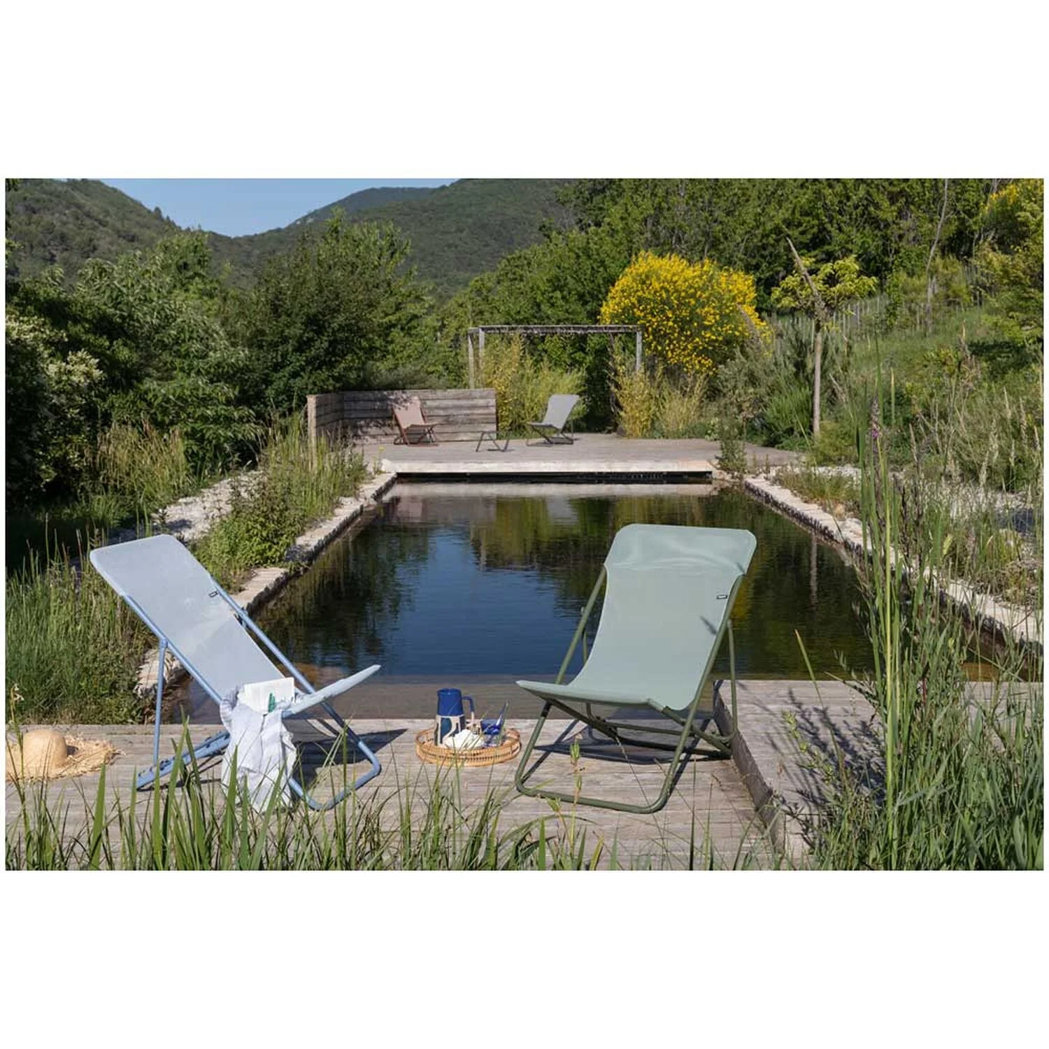 Lafuma Mobilier Liegestuhl Maxi Transat Batyline® Terre 5 Lafuma Mobilier Liegestuhl Maxi Transat Batyline® Terre – Bild 5