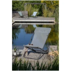 Lafuma Mobilier Liegestuhl Maxi Transat Batyline® Terre 17 Lafuma Mobilier Liegestuhl Maxi Transat Batyline® Terre -Lampen & Leuchten affär 572912 6