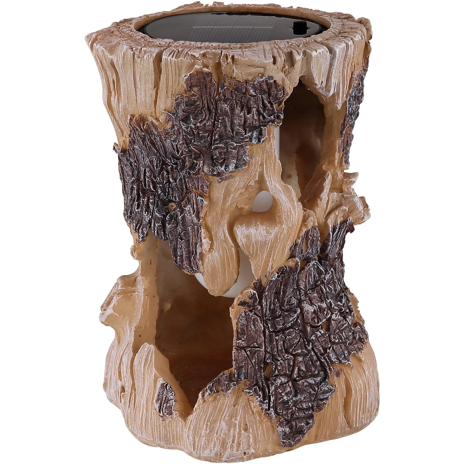 Globo LED-Solaraussenleuchte Baumstamm 0,06 W / 3'000 K 5 Globo LED-Solaraussenleuchte Baumstamm 0,06 W / 3'000 K – Bild 5