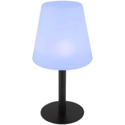 Globo LED-Solarleuchte 8-flammig RGBW Schwarz Matt Ø 15 Cm / Höhe 30 Cm -Lampen & Leuchten affär 573772 6