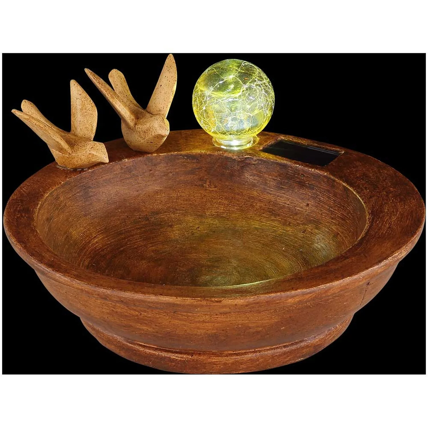 Globo LED-Solarleuchte 1-flammig Vogeltränke (HxBxT) 12,3 X 23 X 26 Cm 2 Globo LED-Solarleuchte 1-flammig Vogeltränke (HxBxT) 12,3 X 23 X 26 Cm – Bild 2