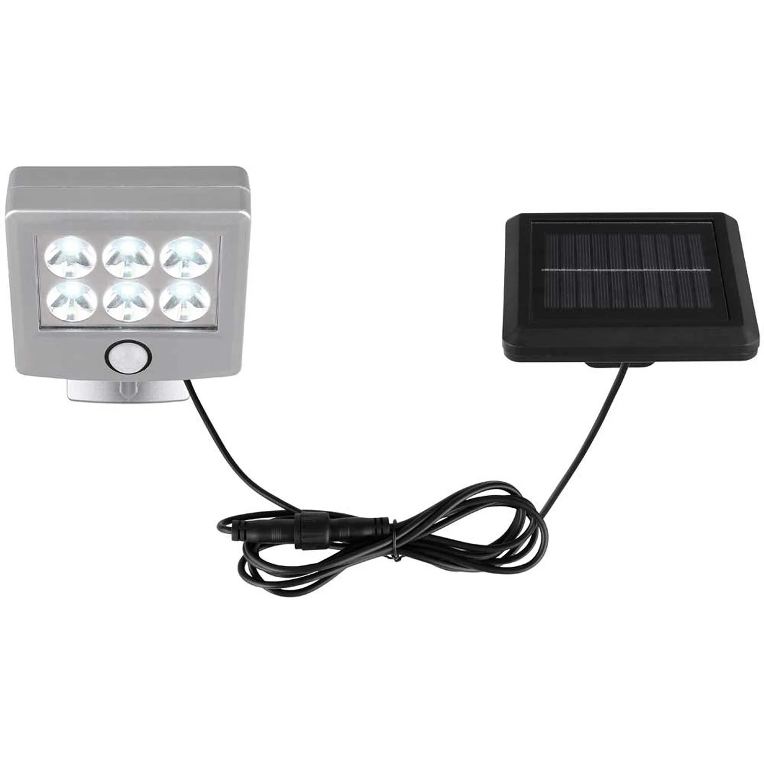 Globo LED-Solarleuchte 6-flammig Silberfarben (HxBxT) 7,8 X 10 X 15 Cm 3 Globo LED-Solarleuchte 6-flammig Silberfarben (HxBxT) 7,8 X 10 X 15 Cm – Bild 3