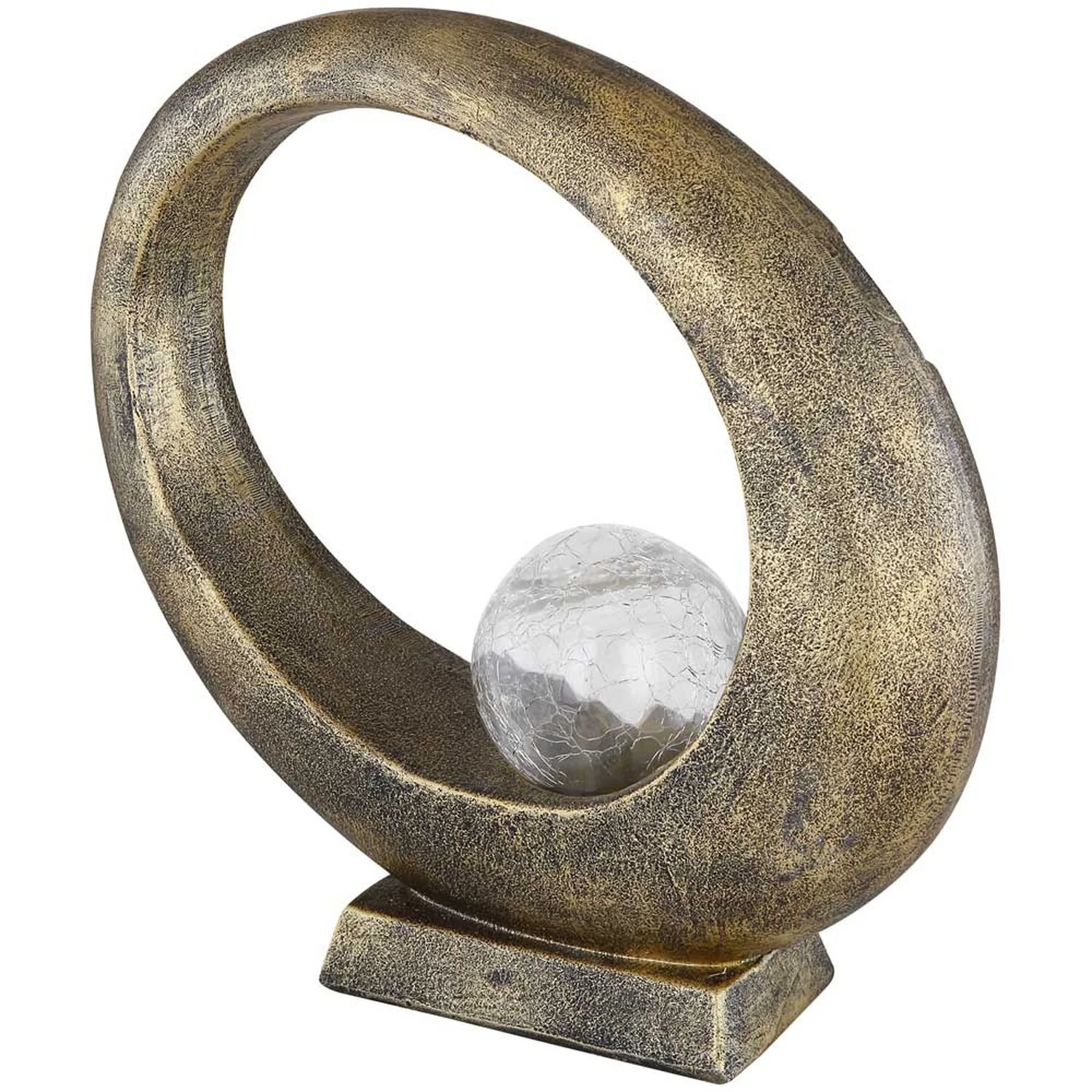 Globo LED Solarleuchte 1-flammig Goldfarben (HxBxT) 32 X 11 X 32,5 Cm 3 Globo LED Solarleuchte 1-flammig Goldfarben (HxBxT) 32 X 11 X 32,5 Cm – Bild 3