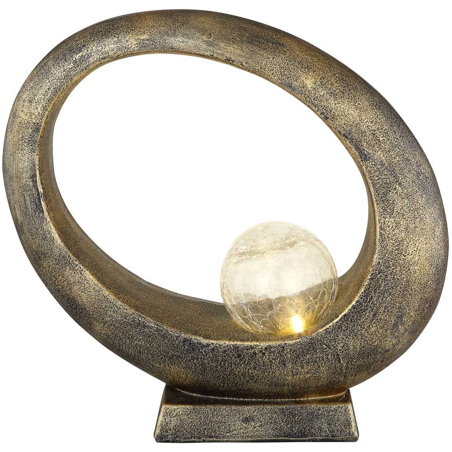 Globo LED Solarleuchte 1-flammig Goldfarben (HxBxT) 32 X 11 X 32,5 Cm 4 Globo LED Solarleuchte 1-flammig Goldfarben (HxBxT) 32 X 11 X 32,5 Cm – Bild 4