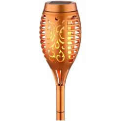 Globo LED-Solarleuchte 12-flammig Kupferfarben Ø 75 Cm / Höhe 51 Cm -Lampen & Leuchten affär 573904 5