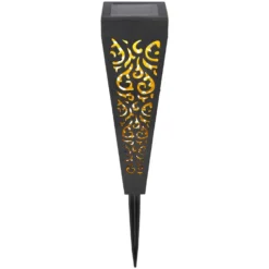 Globo LED-Solarleuchte 1-flammig Schwarz (HxBxT) 33 X 7 X 7 Cm / 3er-Set 9 Globo LED-Solarleuchte 1-flammig Schwarz (HxBxT) 33 X 7 X 7 Cm / 3er-Set -Lampen & Leuchten affär 573906 4