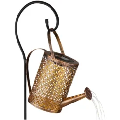 Globo LED-Solarleuchte 37-flammig Schwarz-Gold (HxBxT) 85 X 13 X 26 Cm -Lampen & Leuchten affär 573908 5