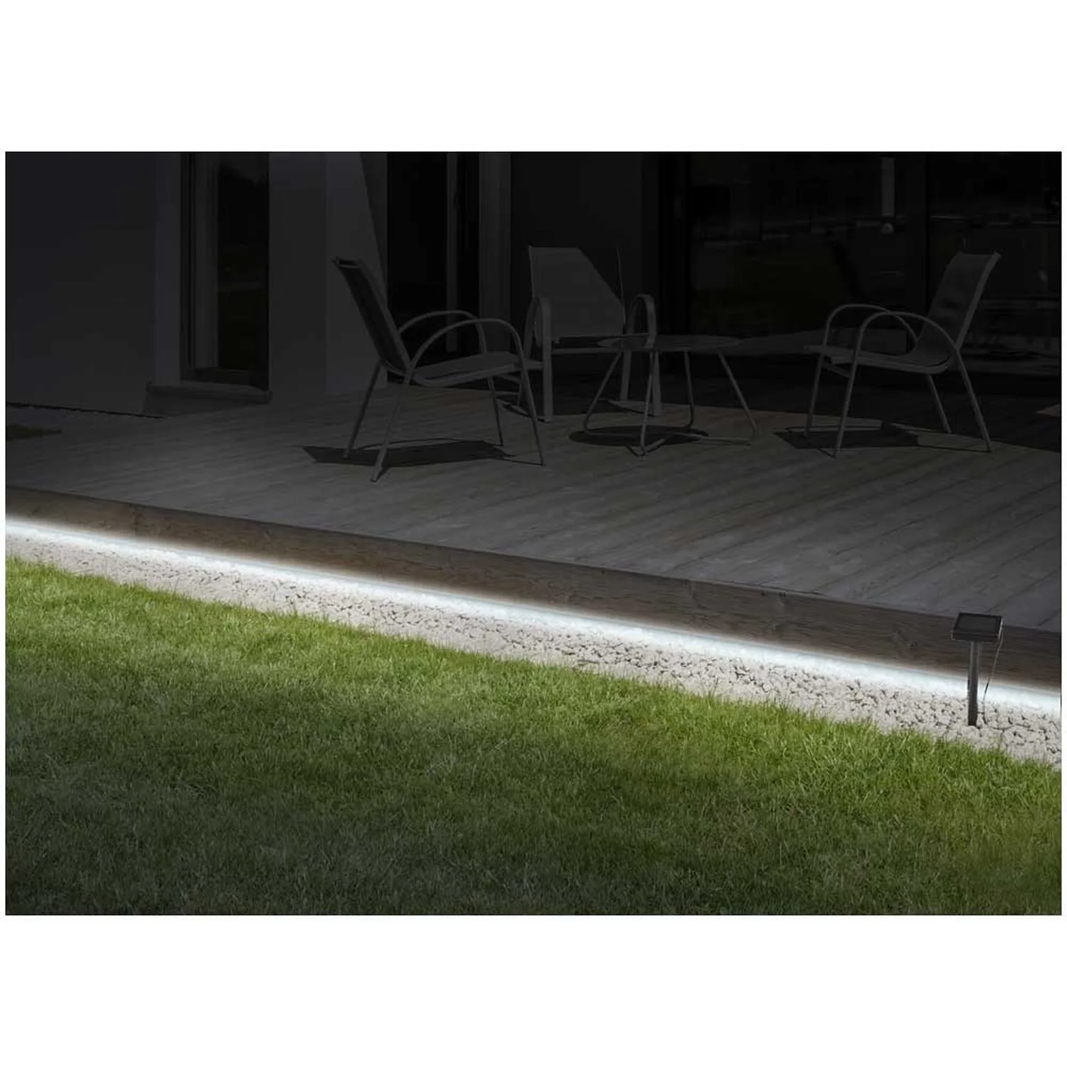 Globo LED-Lichterkette 180-flammig Schwarz Länge 300 Cm 2 Globo LED-Lichterkette 180-flammig Schwarz Länge 300 Cm – Bild 2