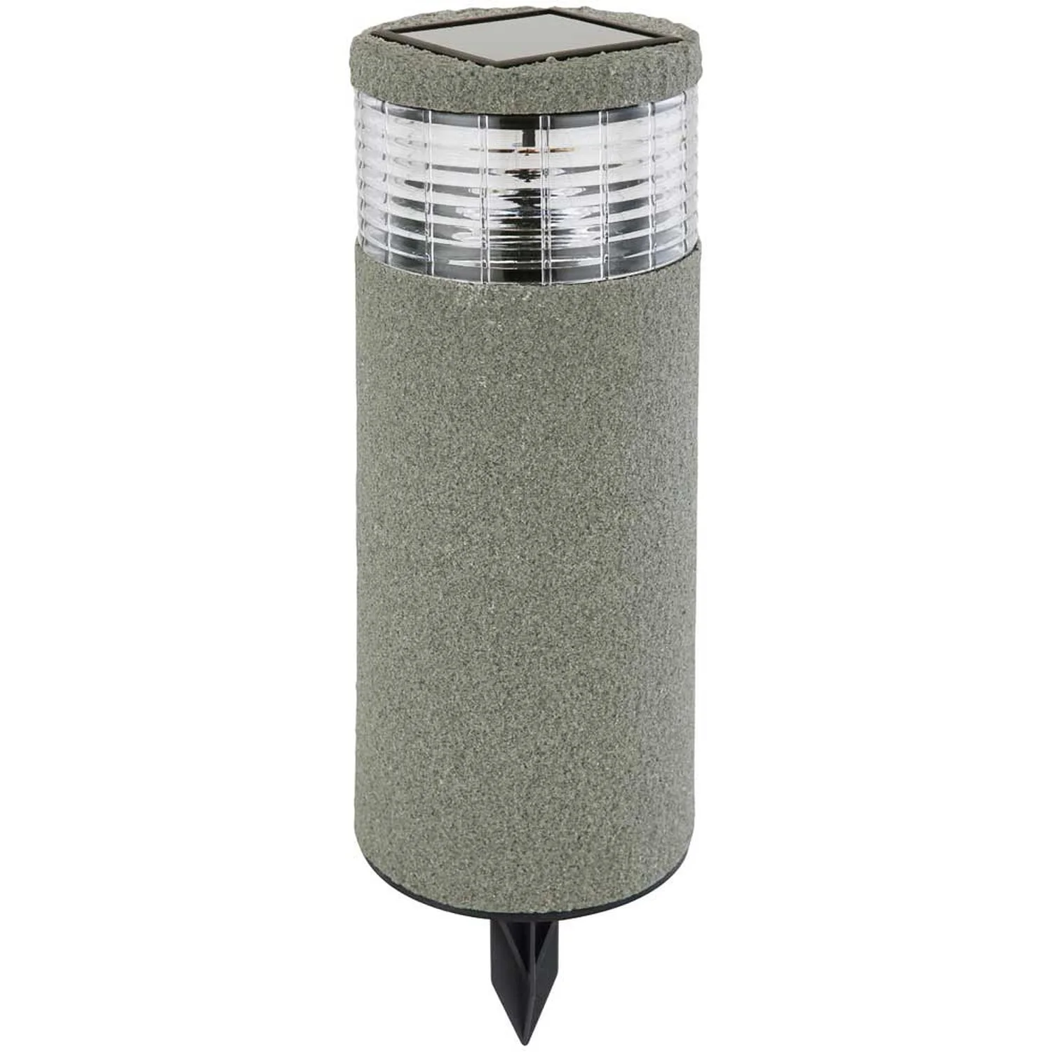 Globo LED-Solarleuchte 1-flammig Steingrau Ø 11,6 Cm / Höhe 40,5 Cm 4 Globo LED-Solarleuchte 1-flammig Steingrau Ø 11,6 Cm / Höhe 40,5 Cm – Bild 4