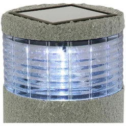Globo LED-Solarleuchte 1-flammig Steingrau Ø 11,6 Cm / Höhe 40,5 Cm 9 Globo LED-Solarleuchte 1-flammig Steingrau Ø 11,6 Cm / Höhe 40,5 Cm -Lampen & Leuchten affär 573917 5