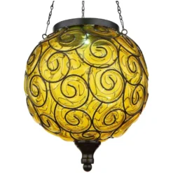 Globo LED-Solarleuchte 1-flammig Schwarz Ø 20 Cm / Höhe 61 Cm -Lampen & Leuchten affär 573927 5