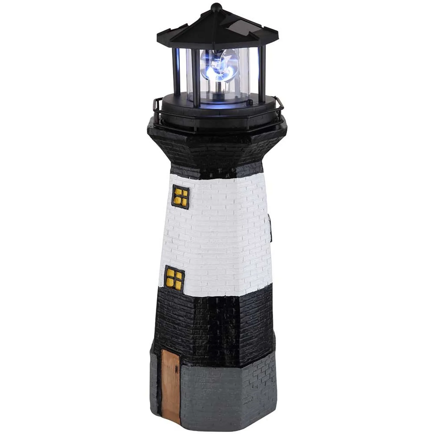 Globo LED-Solarleuchte Leuchtturm 1-flammig Ø 13 Cm / Höhe 38 Cm 1 Globo LED-Solarleuchte Leuchtturm 1-flammig Ø 13 Cm / Höhe 38 Cm