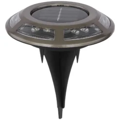 Globo LED-Solarleuchte 12-flammig Kupferfarben Ø 11 Cm / Höhe 14 Cm 10 Globo LED-Solarleuchte 12-flammig Kupferfarben Ø 11 Cm / Höhe 14 Cm -Lampen & Leuchten affär 573931 5